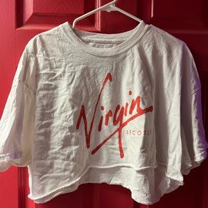 Virgin Records Crop top